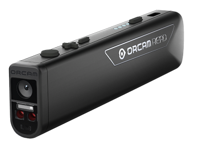 Image of the OrCam Read Smart reading device