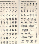 Large Print Keyboard Stickers