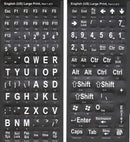 Large Print Keyboard Stickers
