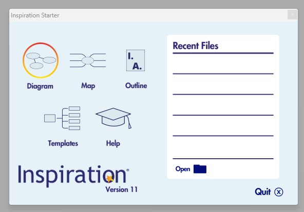 Inspiration v11 Perpetual License for Windows with Dragon Voice Command Pack