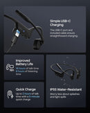 OpenComm2 UC Bone Conduction Stereo Bluetooth Headset