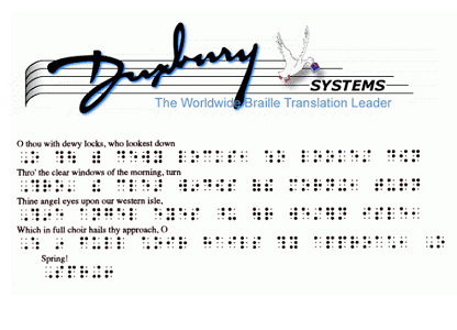 Image of Duxbury Braille Translator for Windows