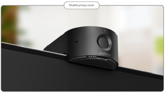 Image of Jabra Panacast 20 Personal Video Conferencing privacy cover enabled
