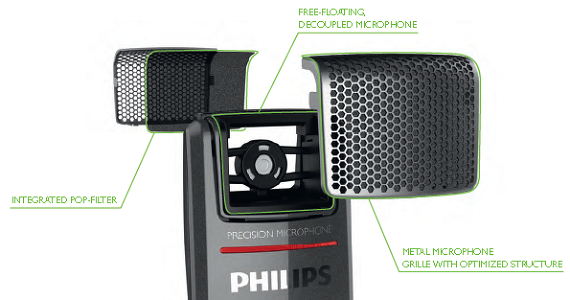 Image of Philips SpeechMike Premium Internal Microphone
