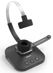 Image of Philips SpeechOne Wireless Dictation Headset