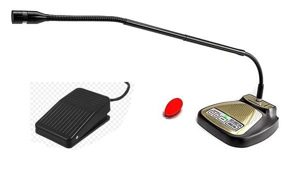 SpeechWare 9-in-1 TableMike USB Desktop Microphone - Optional Foot Switch Available